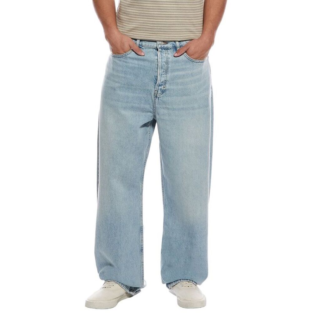 Frame Denim Mens Frame Centinela Baggy Jean, Blue
